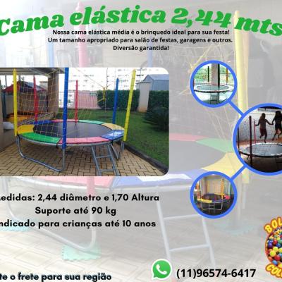 Cama Elastica 2 Metros E 44 Cm