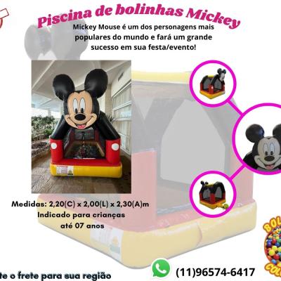 Piscina de bolinhas Mickey