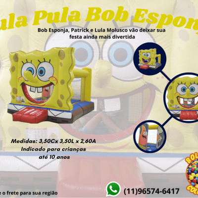 Pula Pula Bob Esponja