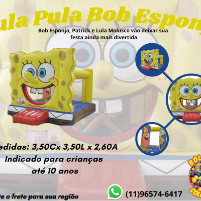 Pula Pula Bob Esponja