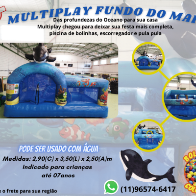 Multiplay Fundo do Mar