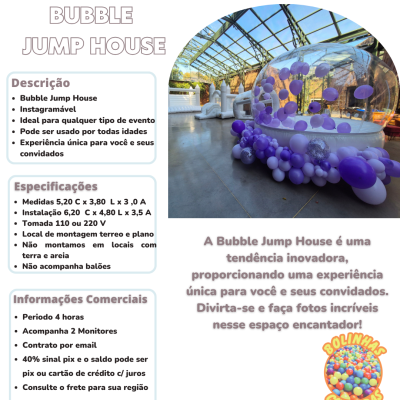 Bubble  Jump House