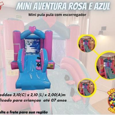 Mini Aventura Azul e Rosa